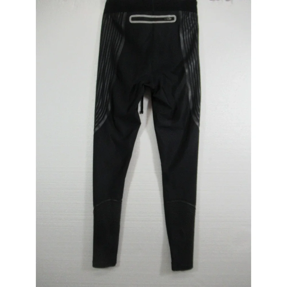 Nike Power Speed Compression Tights Women XS Black Zip Pocket 719784
